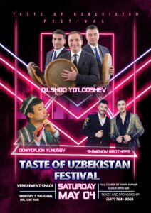 taste of uzbekistan festival in canada